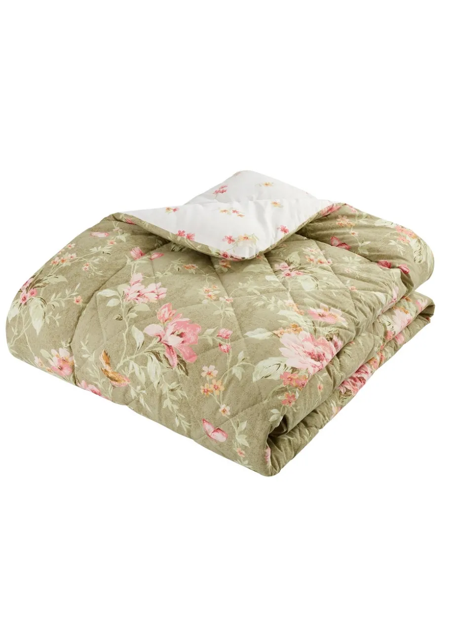 Bridgerton By Catherine Lansfield 3.5 Tog Penelope Reversible Eiderdown Bedspread (200x200cm)