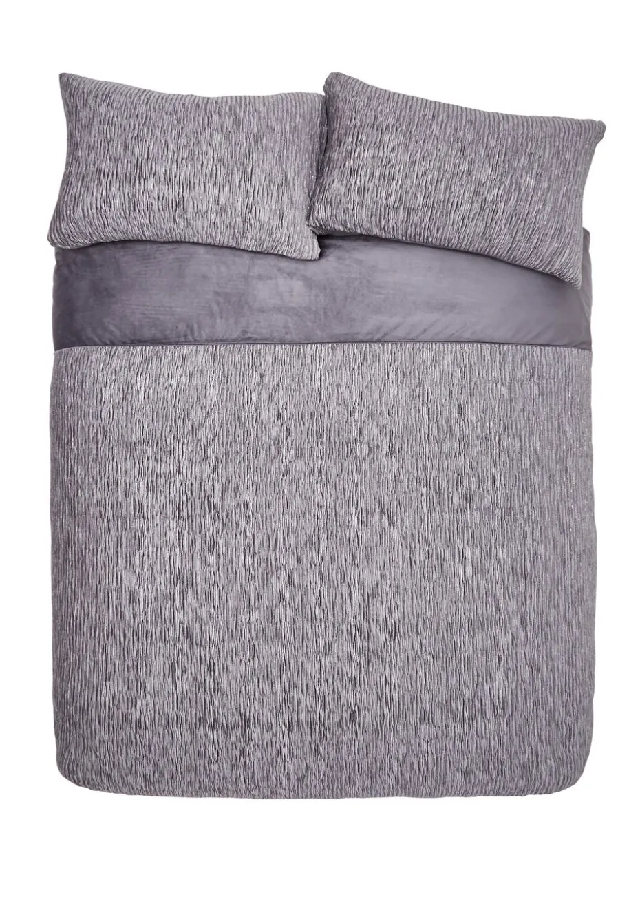Catherine Lansfield Allure Sparkle Duvet Cover Set