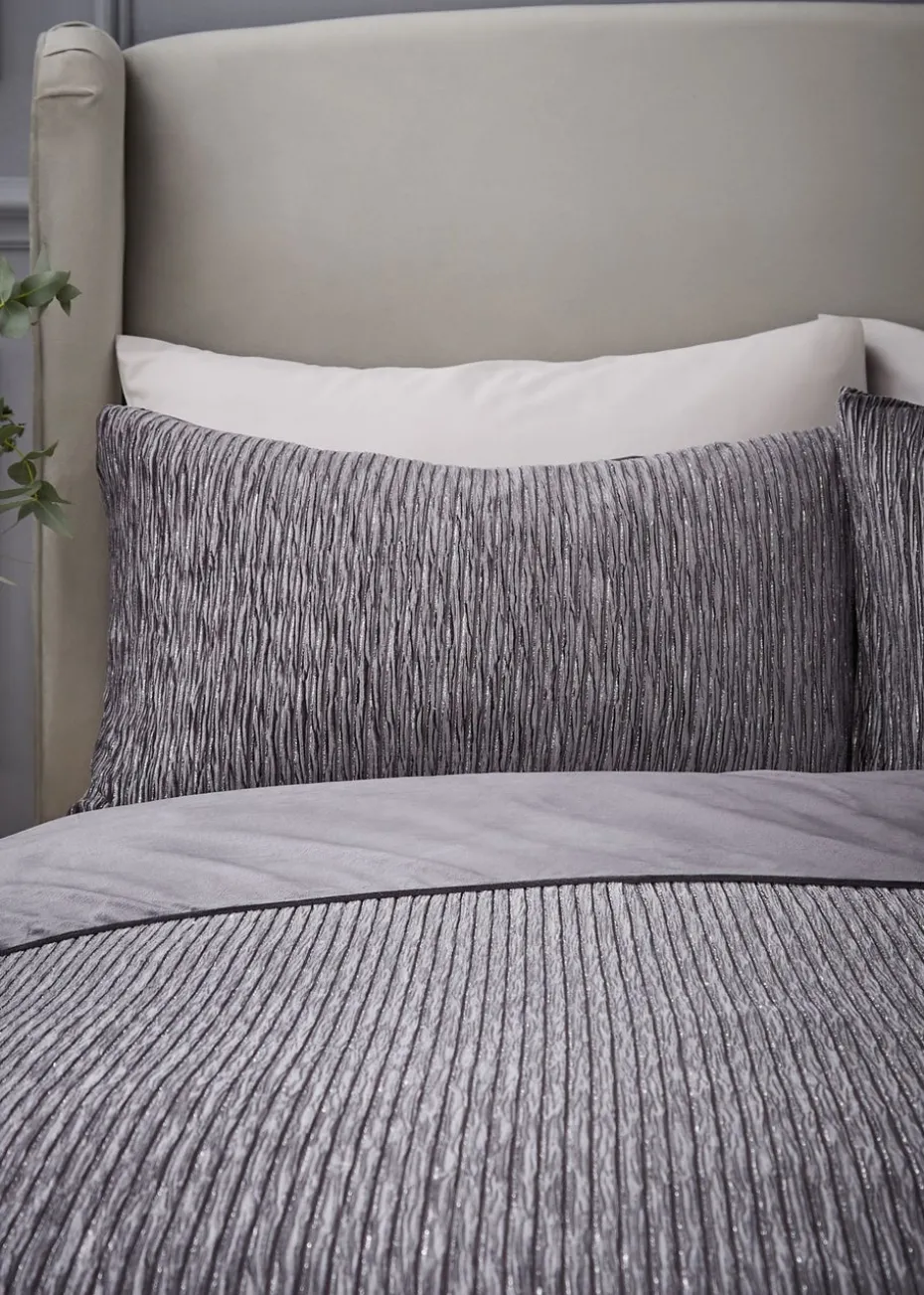 Catherine Lansfield Allure Sparkle Duvet Cover Set