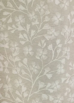 Catherine Lansfield Brooke Floral Lined Eyelet Curtains