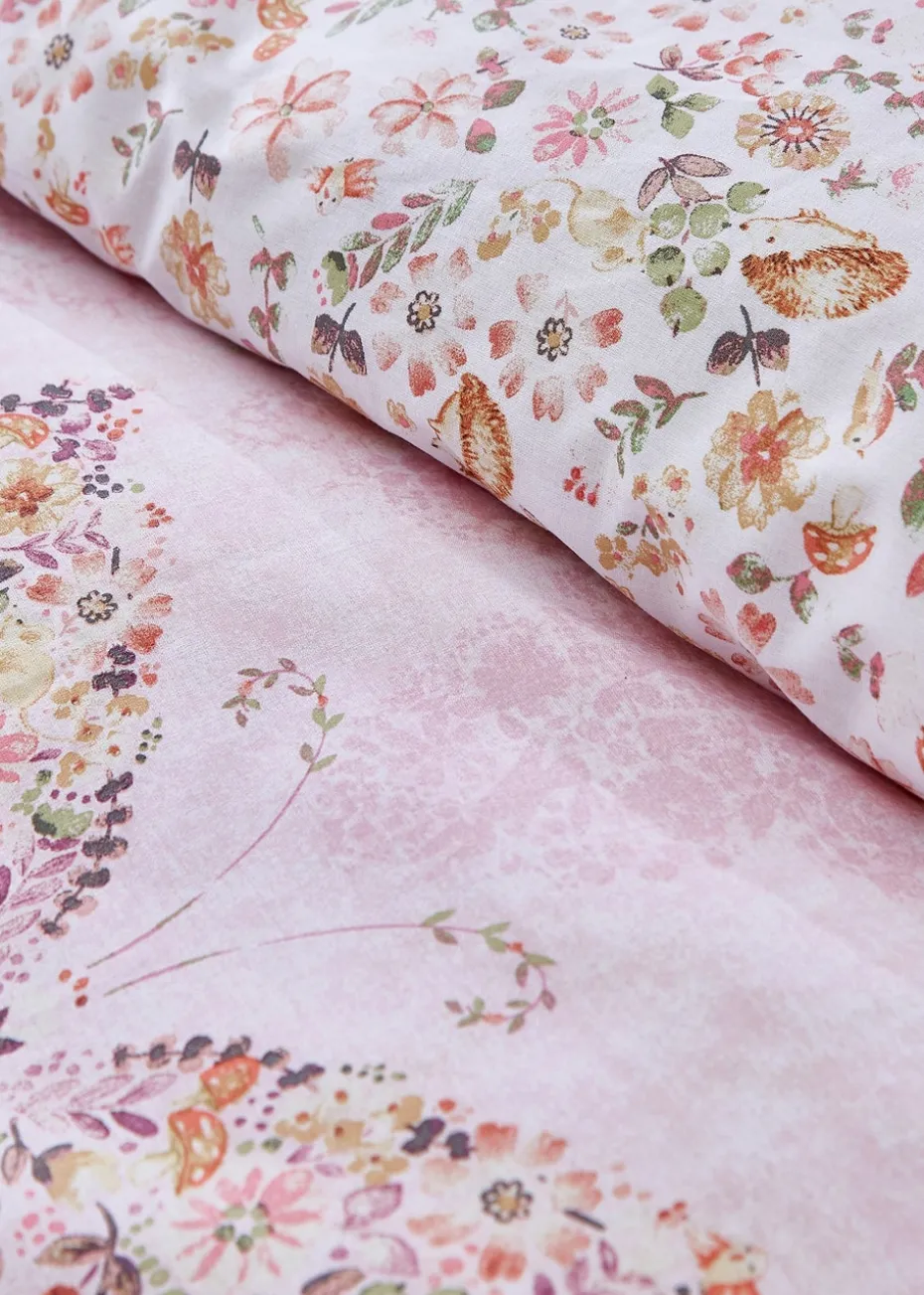 Catherine Lansfield Enchanted Butterfly Reversible Duvet Set