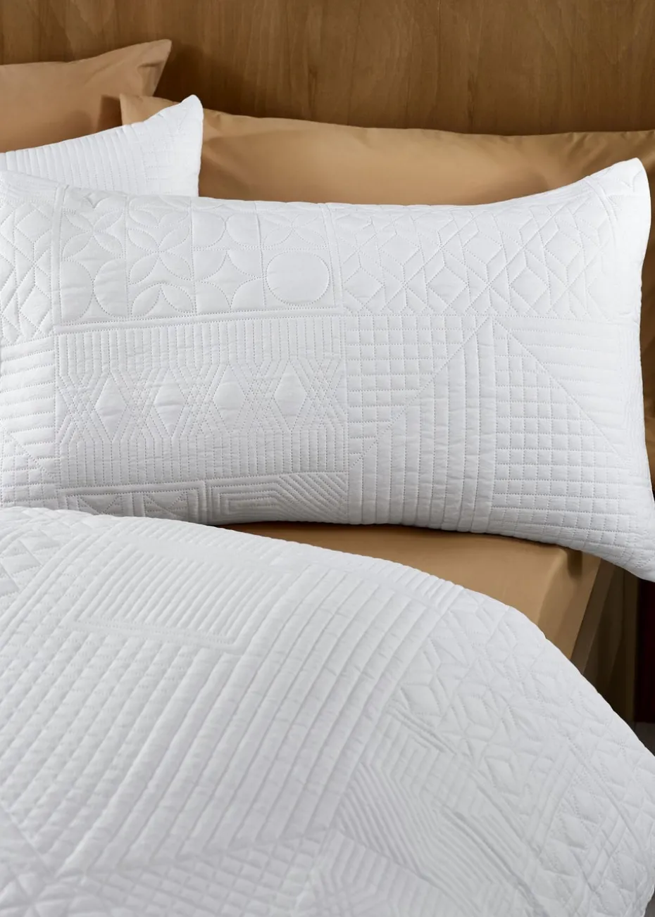 Catherine Lansfield Folkstone Geo Duvet Cover Set