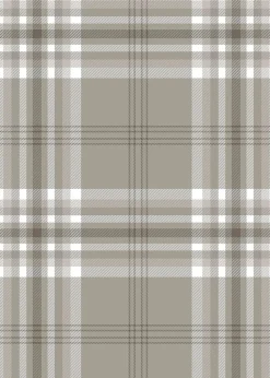 Catherine Lansfield Kelso Check Wallpaper