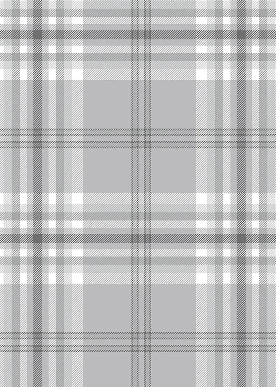 Catherine Lansfield Kelso Check Wallpaper