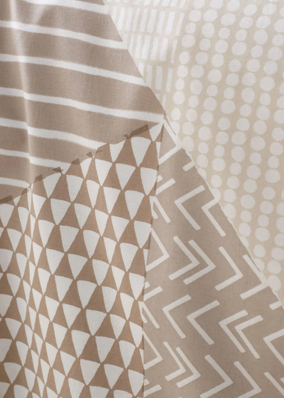 Catherine Lansfield Larsson Geo Reversible Duvet Cover Set