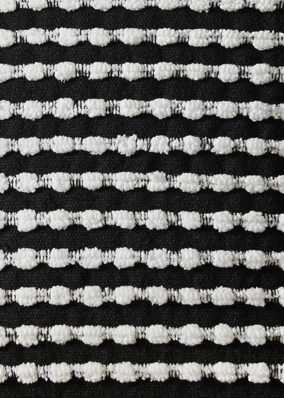 Catherine Lansfield Stab Stitch Cushion (43x43cm)