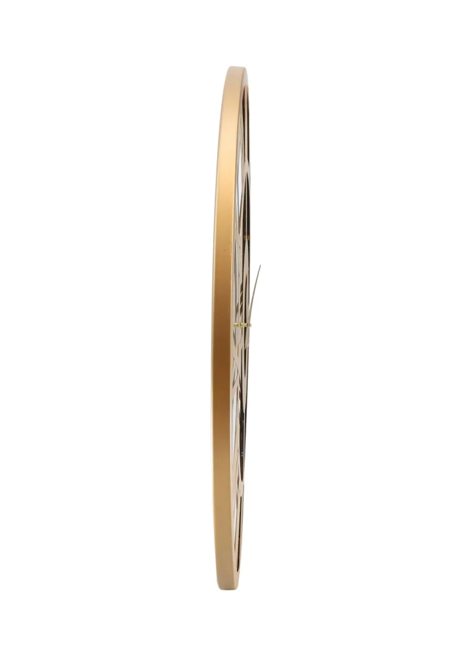 Charles Bentley Coniston Indoor Outdoor Mirrored Skeleton Wall Clock (Dia. 80cm)