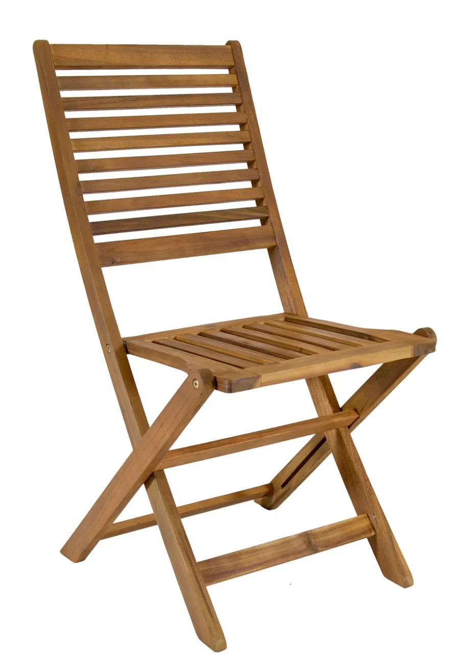 Charles Bentley FSC Acacia Hardwood 5pc Garden Furniture Set (4 Seater)