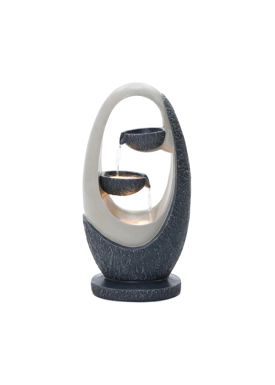 Charles Bentley Loire Cascading Water Feature (H59.5cm x W30cm x D23.5cm)