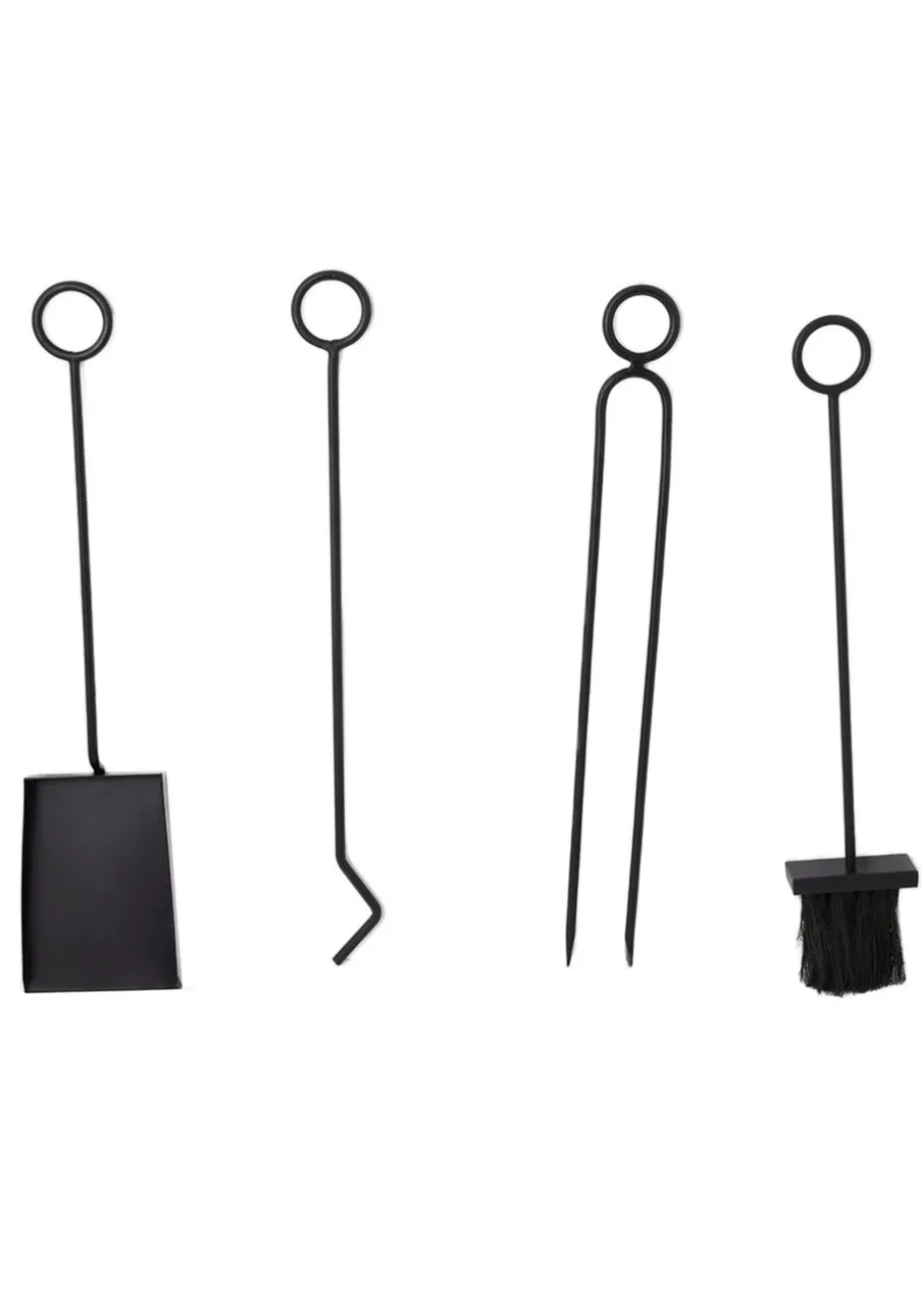 Charles Bentley Palm Fireside Companion Set