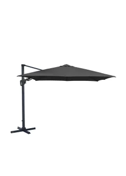 Charles Bentley Premium Quality Cantilever Umbrella Parasol Grey
