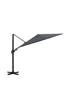 Charles Bentley Premium Quality Cantilever Umbrella Parasol Grey