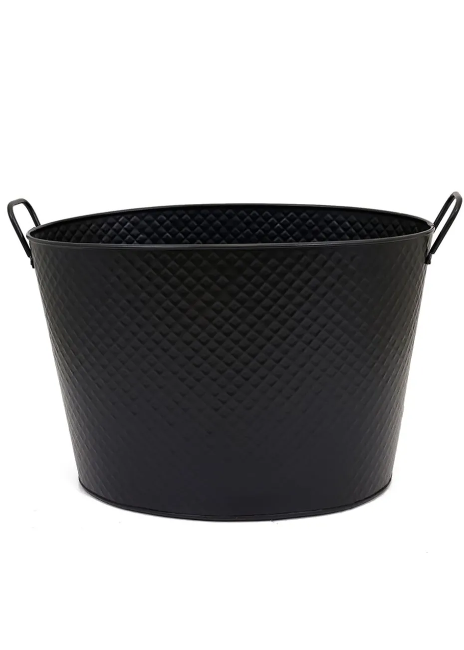 Charles Bentley Willow Large Fireside Log Bucket