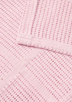 Clair de Lune Soft Cotton Cellular Pram Blanket
