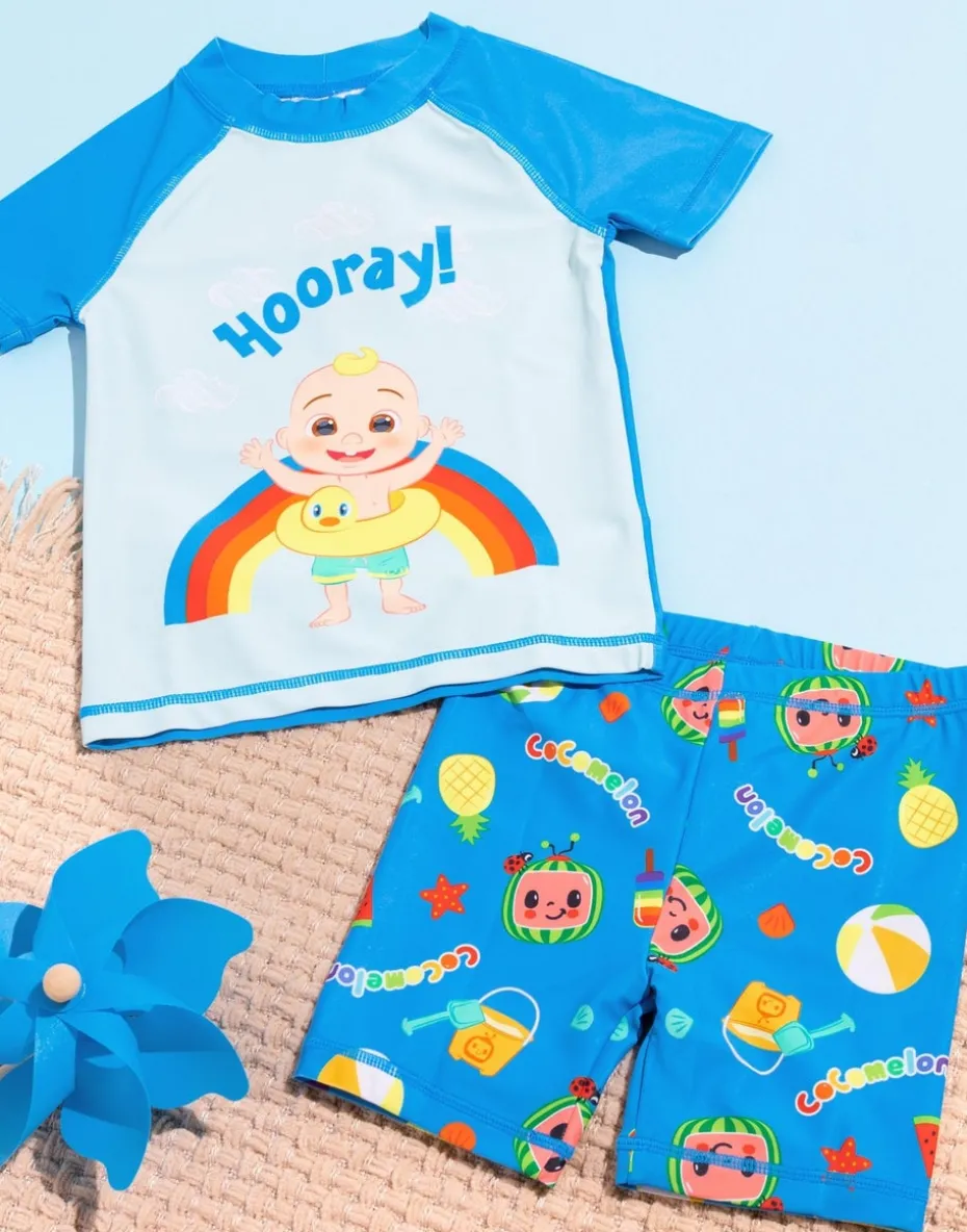 Cocomelon JJ Kids Blue 2 Piece Swim Set (12 Months-6 Years)