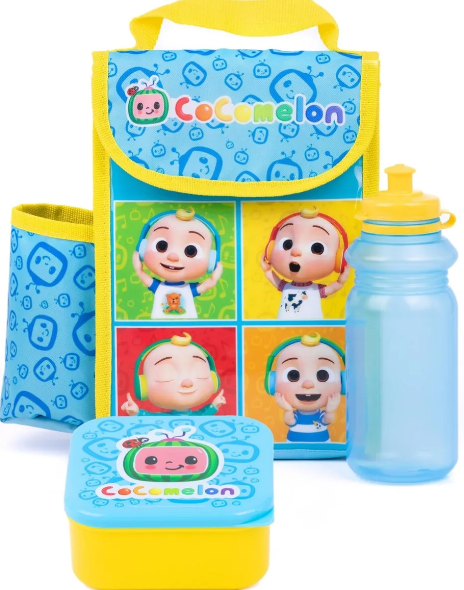Cocomelon Lunch Bag, Snack Pot & Bottle Set