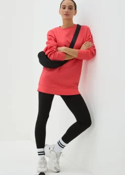 Coral Longline Sweatshirt