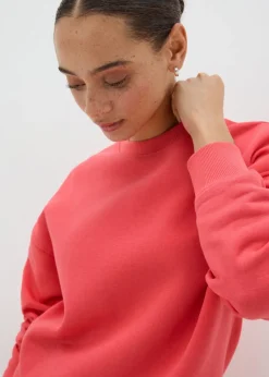Coral Longline Sweatshirt