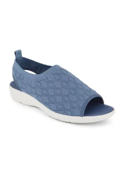 Cotton Traders Denim Memorylite Sandals