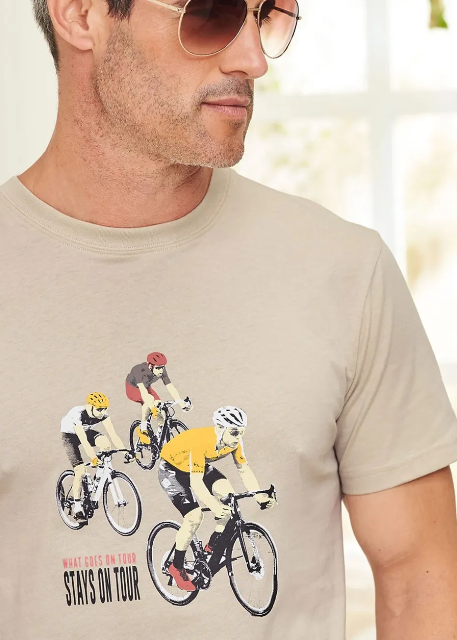 Cotton Traders Fawn Printed T-Shirt