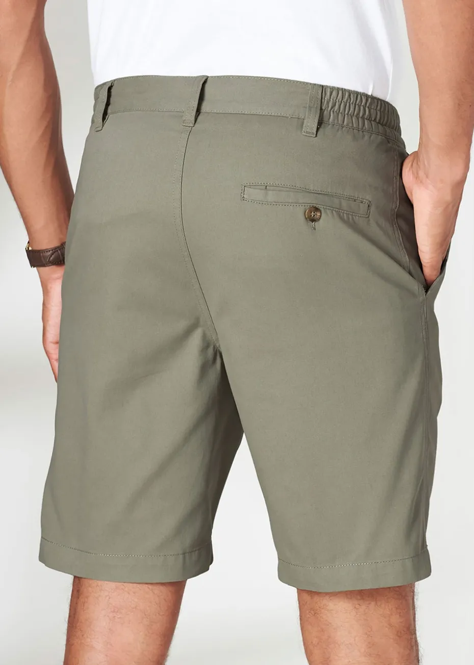 Cotton Traders Meadow Flat Front Comfort Shorts