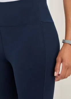 Cotton Traders Navy Stretch Leggings