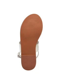 Cotton Traders Warm Cream Grace Leather Sandals