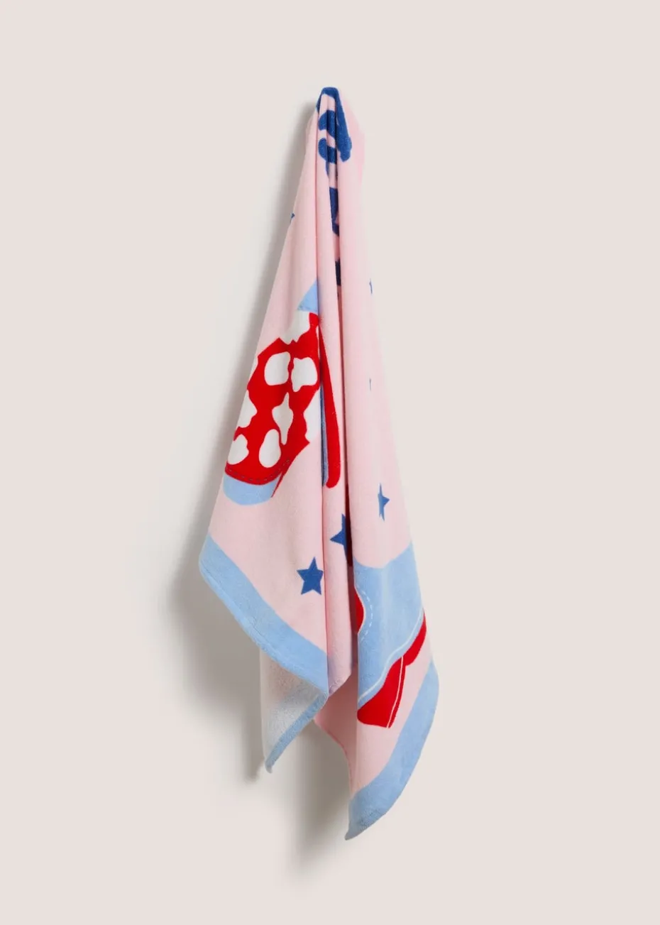 Cowboy Boot Beach Towel