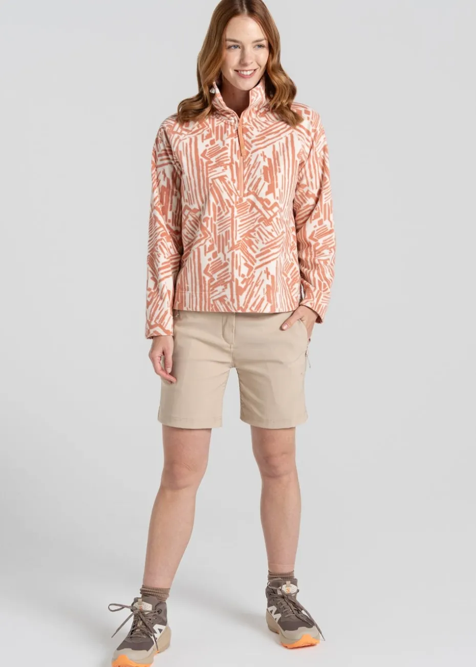Craghoppers Beige Annjela Half Zip Fleece