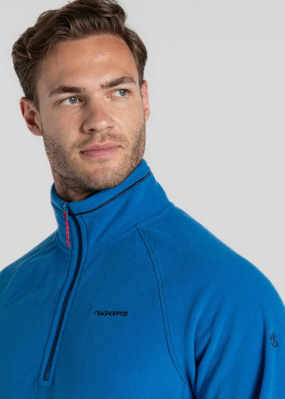 Craghoppers Blue Corey VI Half Zip Fleece