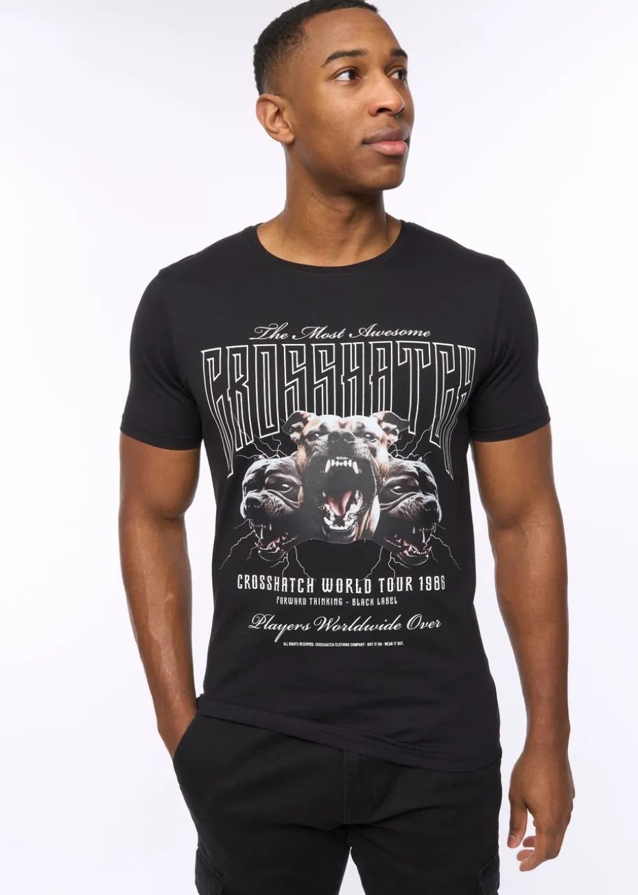 Crosshatch Black Dogz T-Shirt