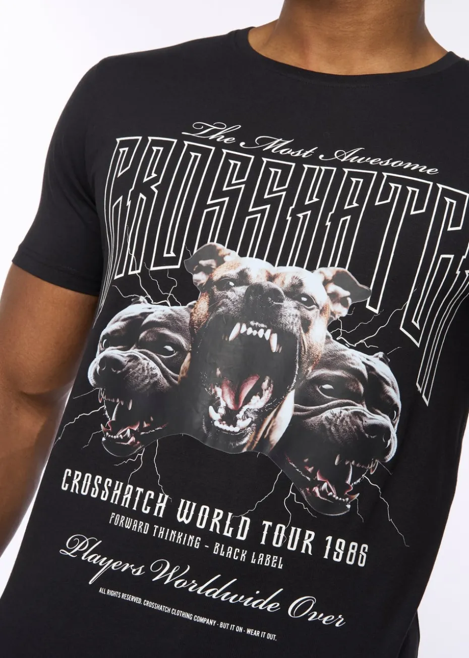 Crosshatch Black Dogz T-Shirt