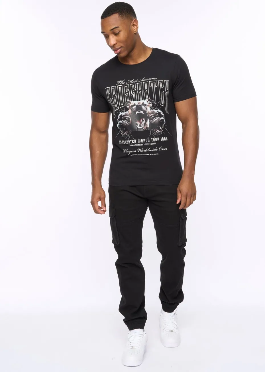 Crosshatch Black Dogz T-Shirt