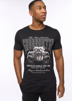 Crosshatch Black Dogz T-Shirt
