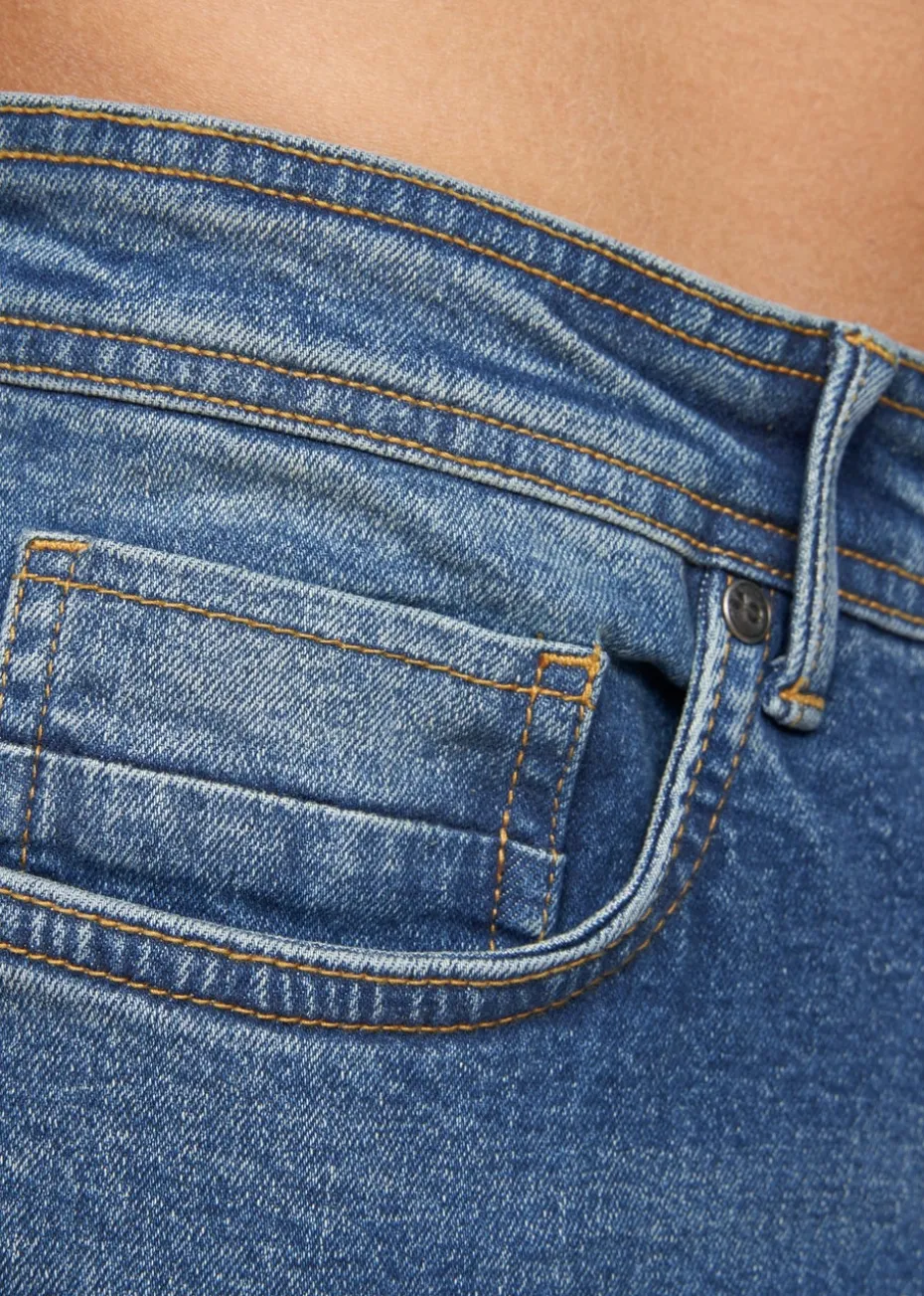 Crosshatch Blue Wash Buraca Slim Fit Jean