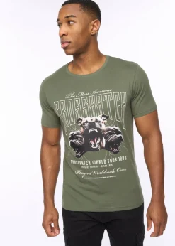 Crosshatch Green Dogz T-Shirt