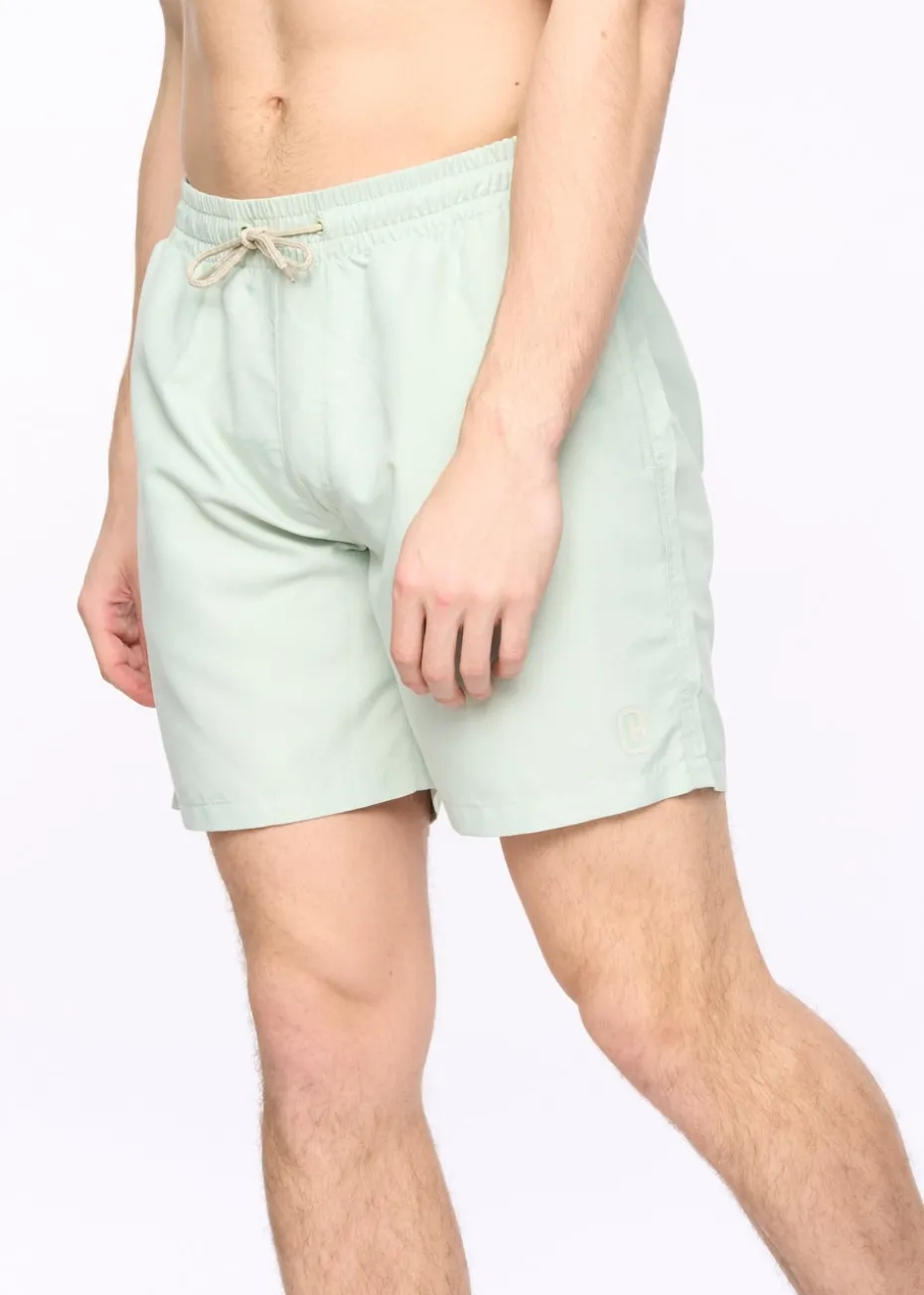 Crosshatch Mint Wabasso Swim Shorts