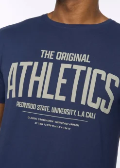 Crosshatch Navy Athwood T-Shirt