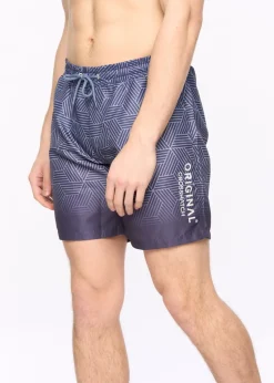 Crosshatch Navy Layotta Swim Shorts