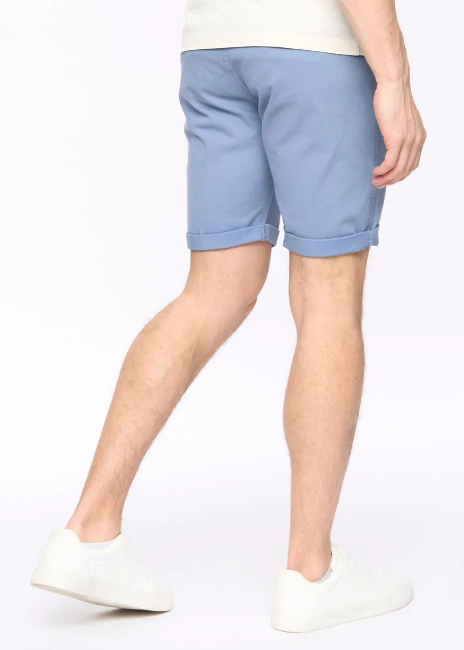 Crosshatch Pale Blue Sinwood Chino Shorts