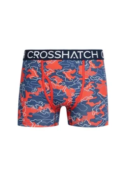 Crosshatch Red  Lynol Boxers (3 Pack)