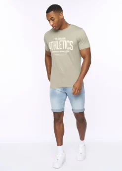 Crosshatch Sage Athwood T-Shirt