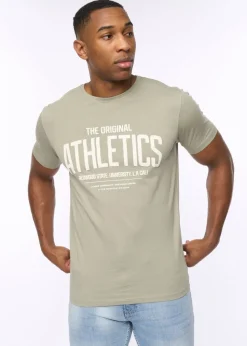 Crosshatch Sage Athwood T-Shirt