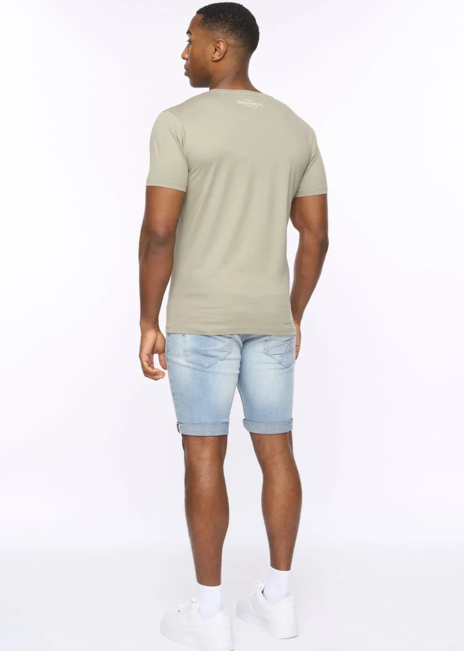 Crosshatch Sage Athwood T-Shirt