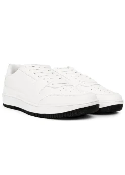 Crosshatch White Casimiro Trainers