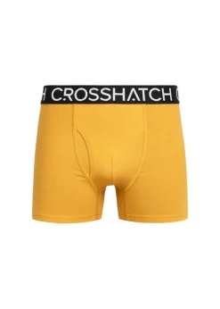 Crosshatch Yellow Payso Boxers (3 Pack)