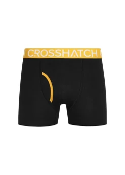 Crosshatch Yellow Payso Boxers (3 Pack)
