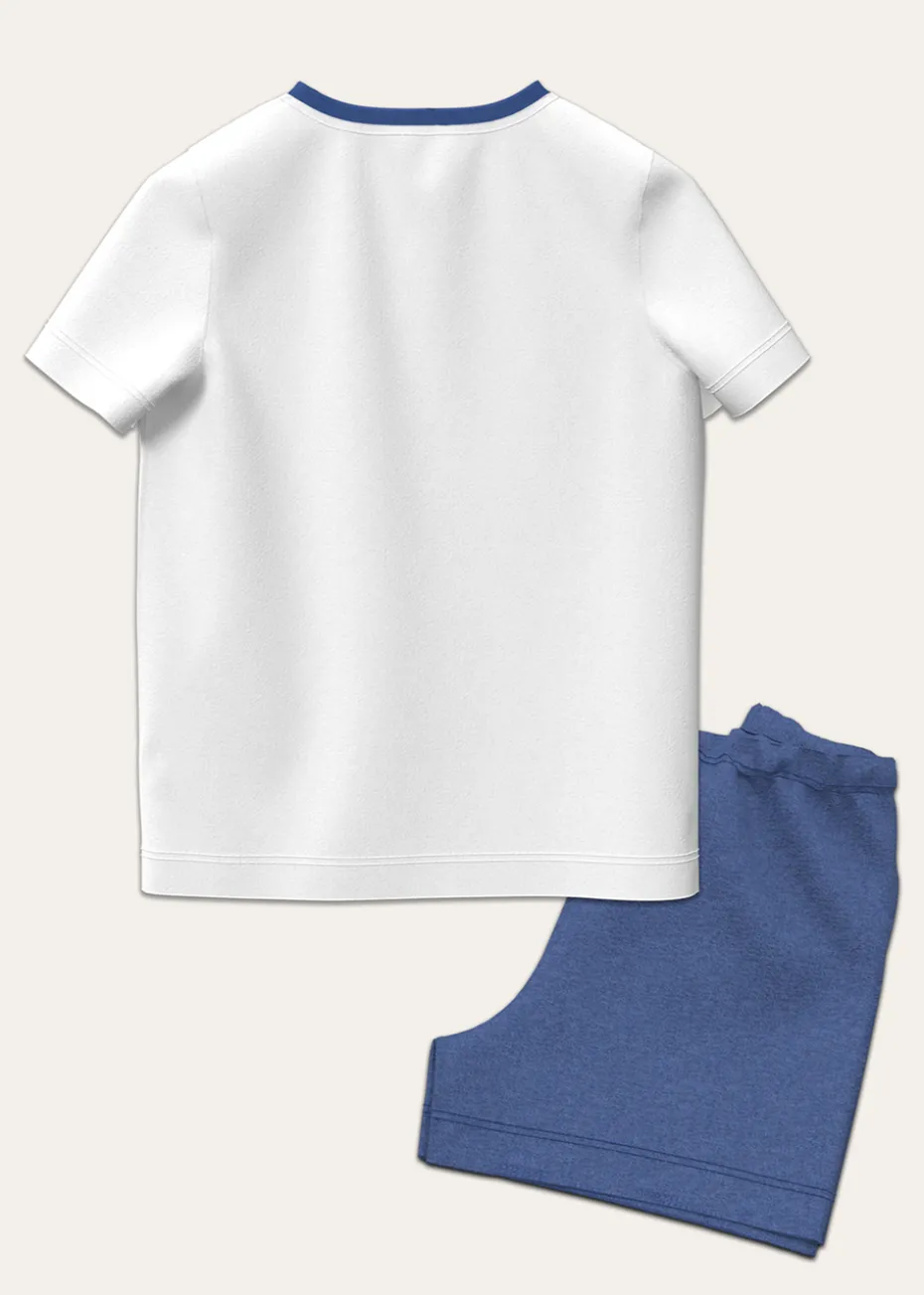 Disney White Mickey Mouse Daywear Set (12 months-5 Years)