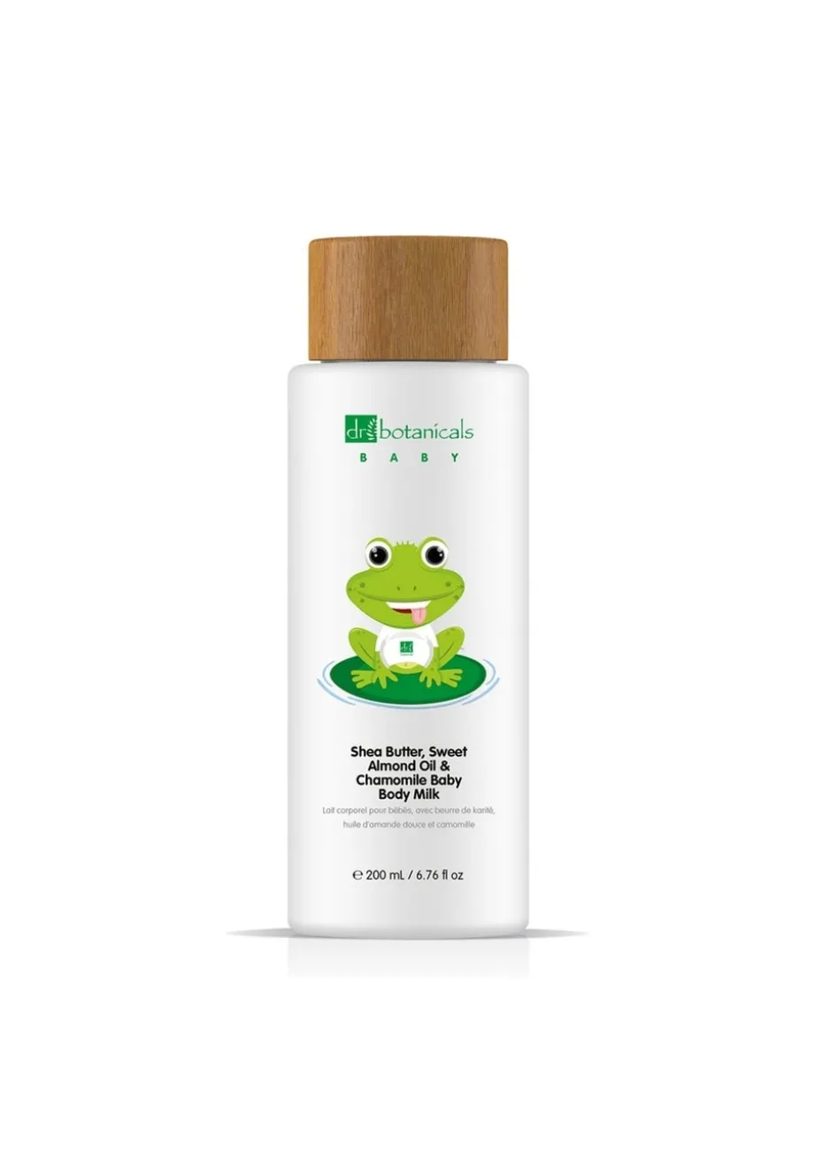 Dr Botanicals Sweet Almond Oil & Chamomile Baby Body Milk (200ml)