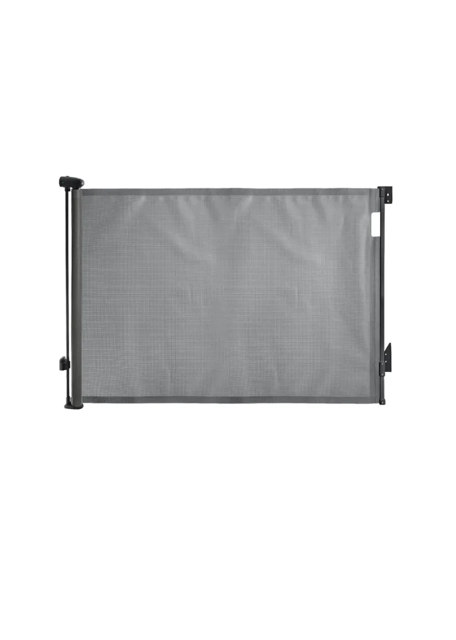 Dreambaby Grey Retractable Mesh Roller Gate